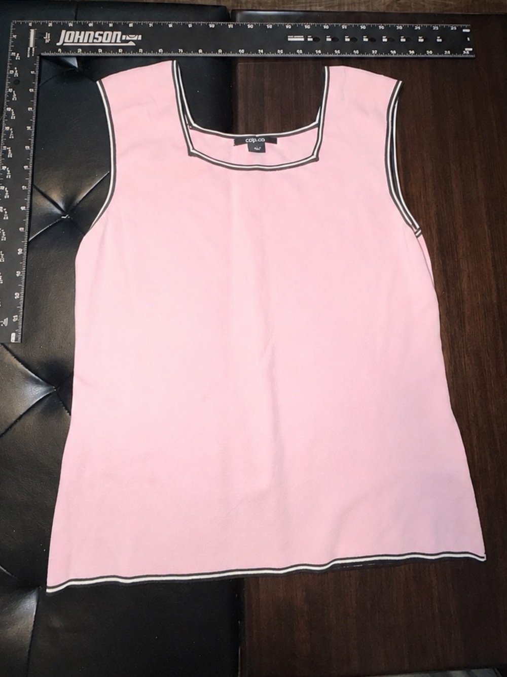Y2K CozyPink Square Neck Tank Top with Contrast Trim #JackieO #LegallyBlonde